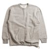 DUBBLE WORKS Lot 86011 Loop Wheel Drawstring Sweat Shirt H.Grey | Sweatshirts