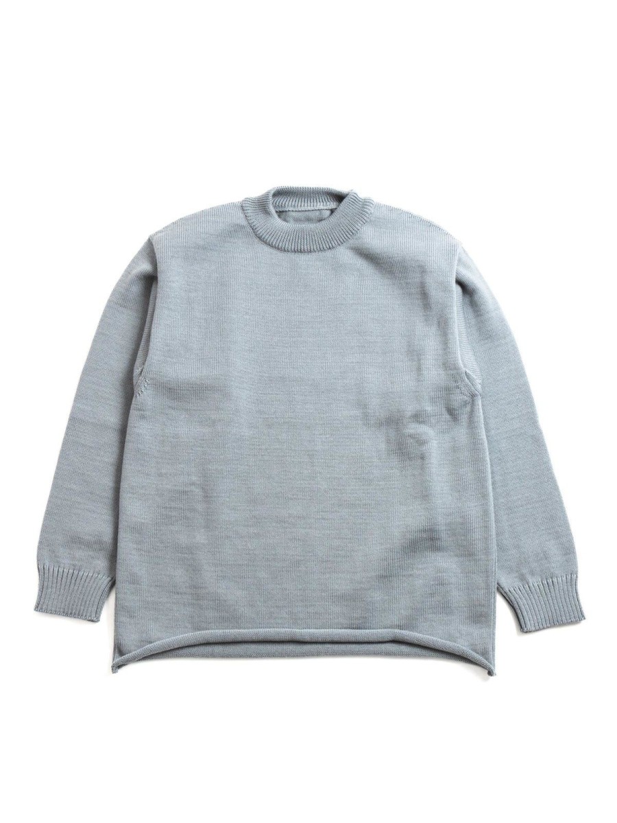 ARPENTEUR Dyce 100% Merino Wool Concrete | Knitwear