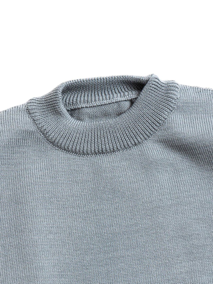 ARPENTEUR Dyce 100% Merino Wool Concrete | Knitwear