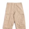 orSlow oddments Vintage Fit 6 Pocket Cargo Shorts Ripstop Beige | Shorts