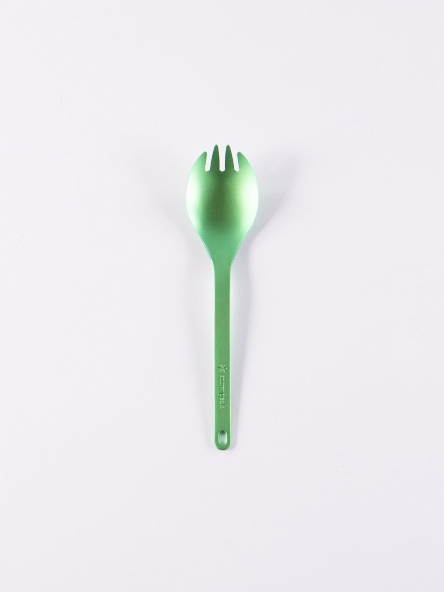 Snow Peak Green Titanium Spork | Home