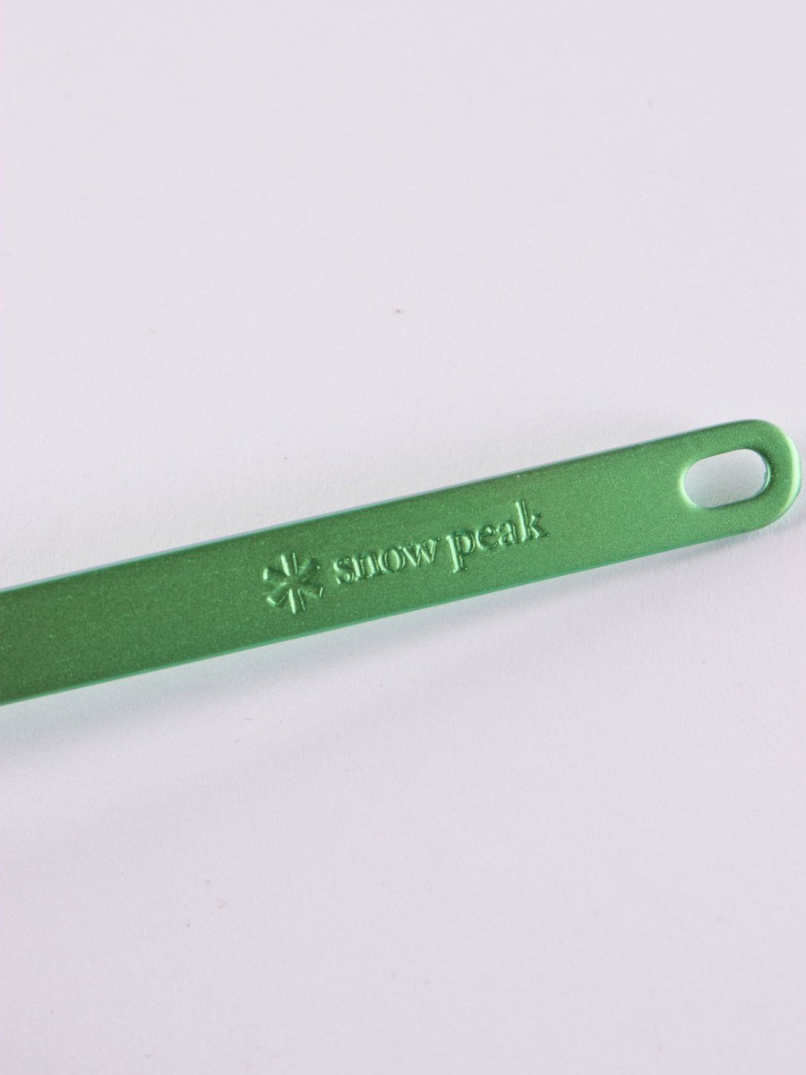 Snow Peak Green Titanium Spork | Home