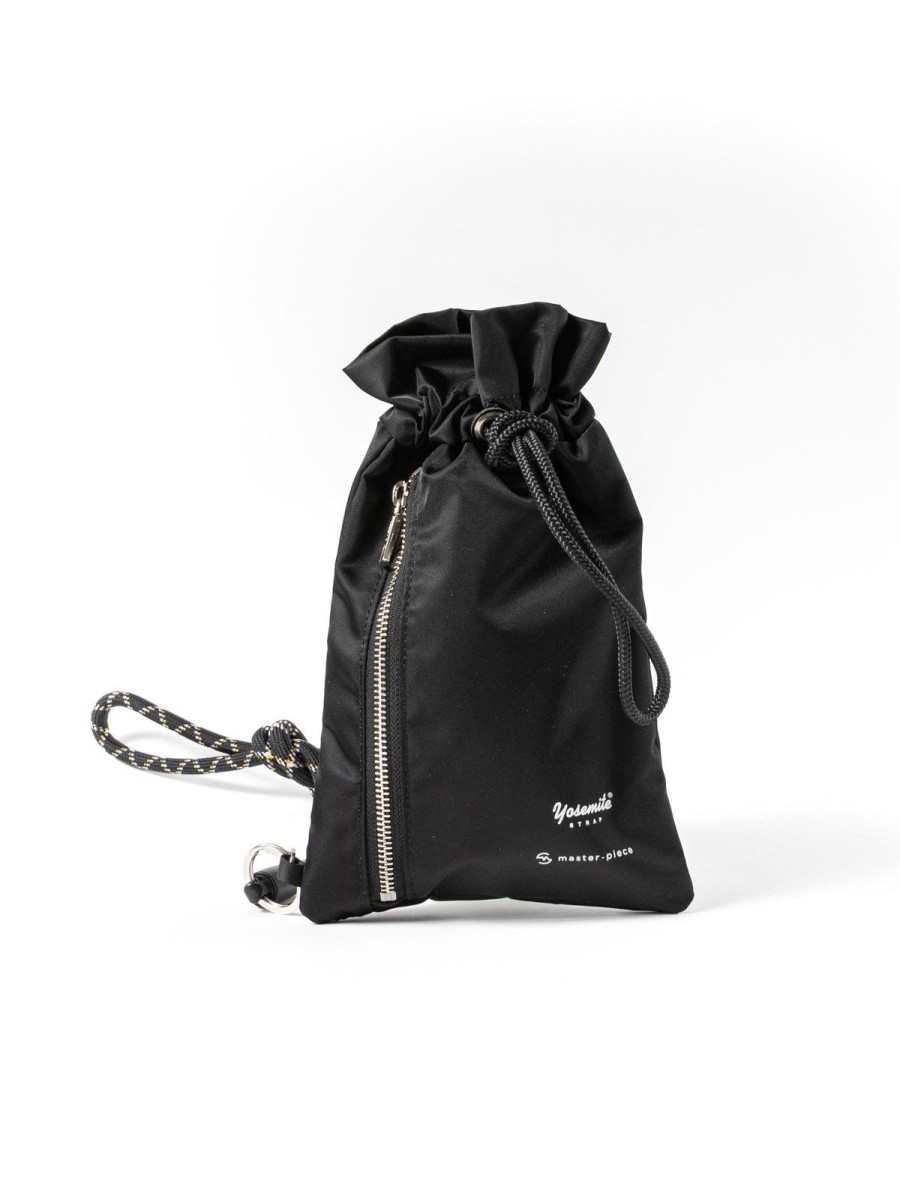 Master–Piece Yosemite Strap X Master Piece Pouch Black | Bags & Luggage