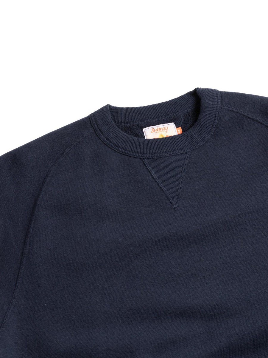 Sunray Sportswear Puamana Crewneck Sweatshirt Dark Navy | Sweatshirts