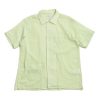 Engineered Garments Camp Shirt Cotton Crepe Lime | Shirts