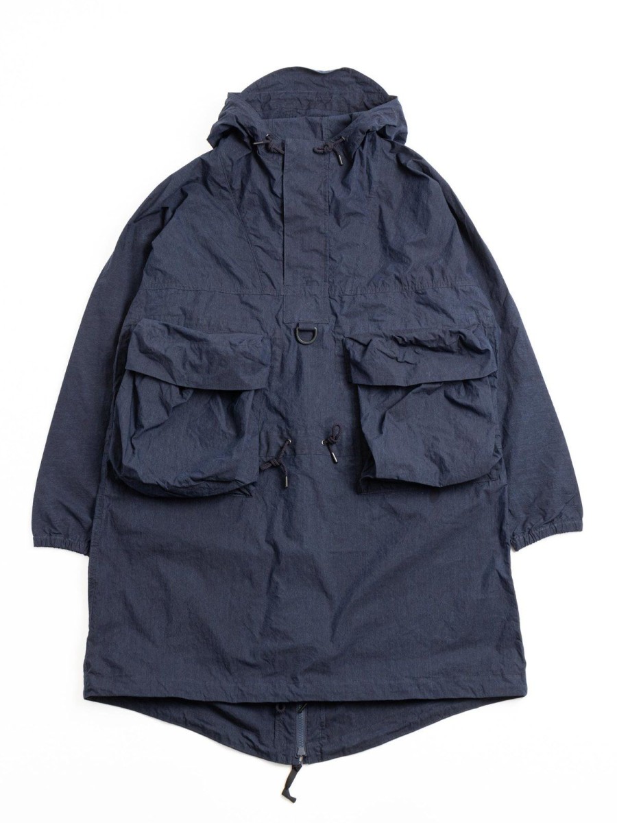 SNOW PEAK APPAREL C/N Anorak Indigo | Outerwear