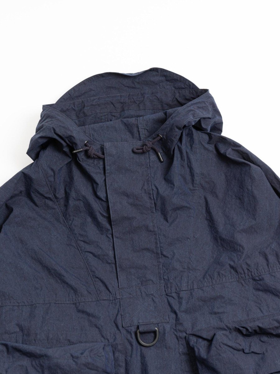 SNOW PEAK APPAREL C/N Anorak Indigo | Outerwear