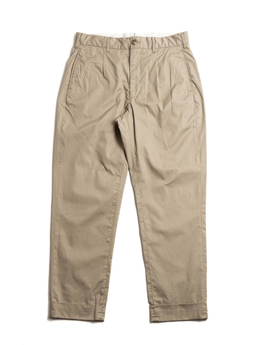 Engineered Garments Andover Pant Khaki High Count Twill | Trousers