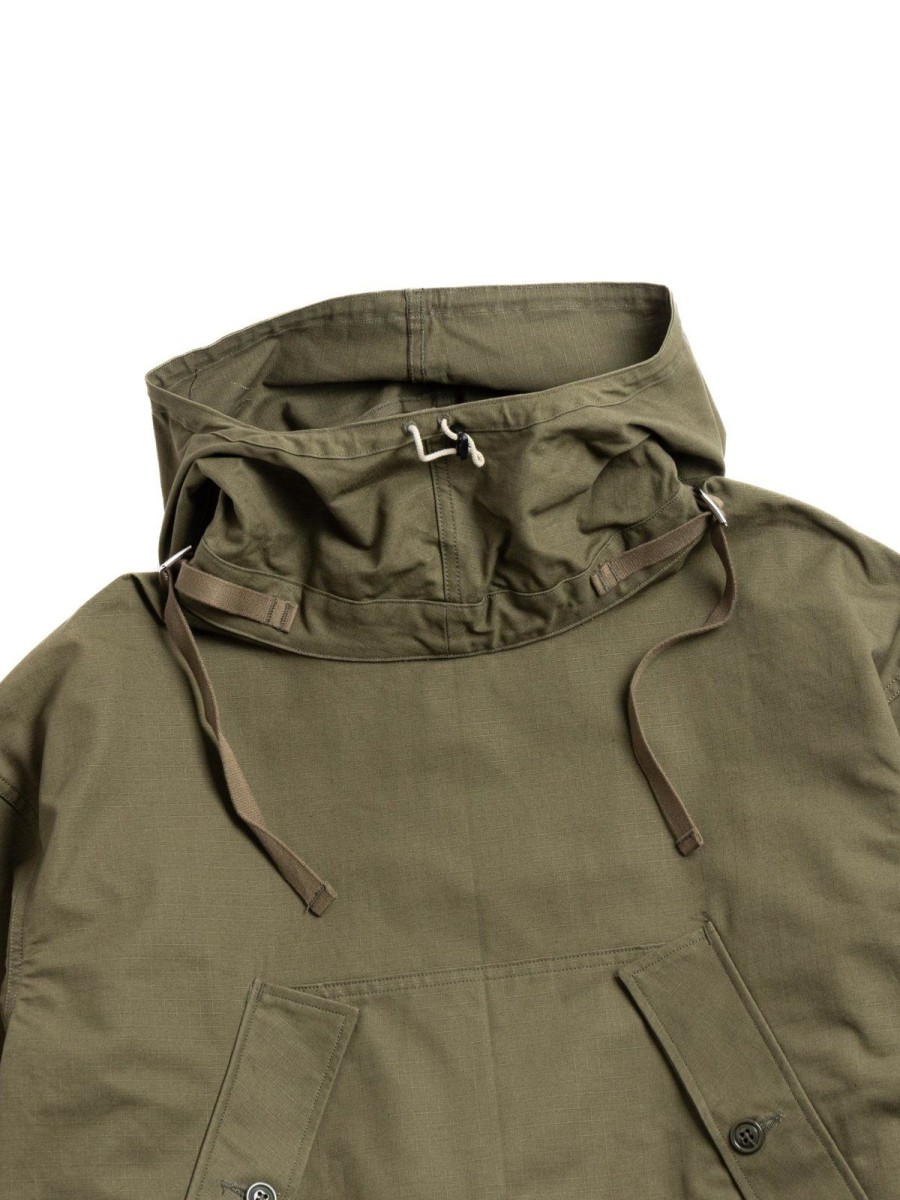 *A Vontade Salvage Parka Modify Khaki | Outerwear