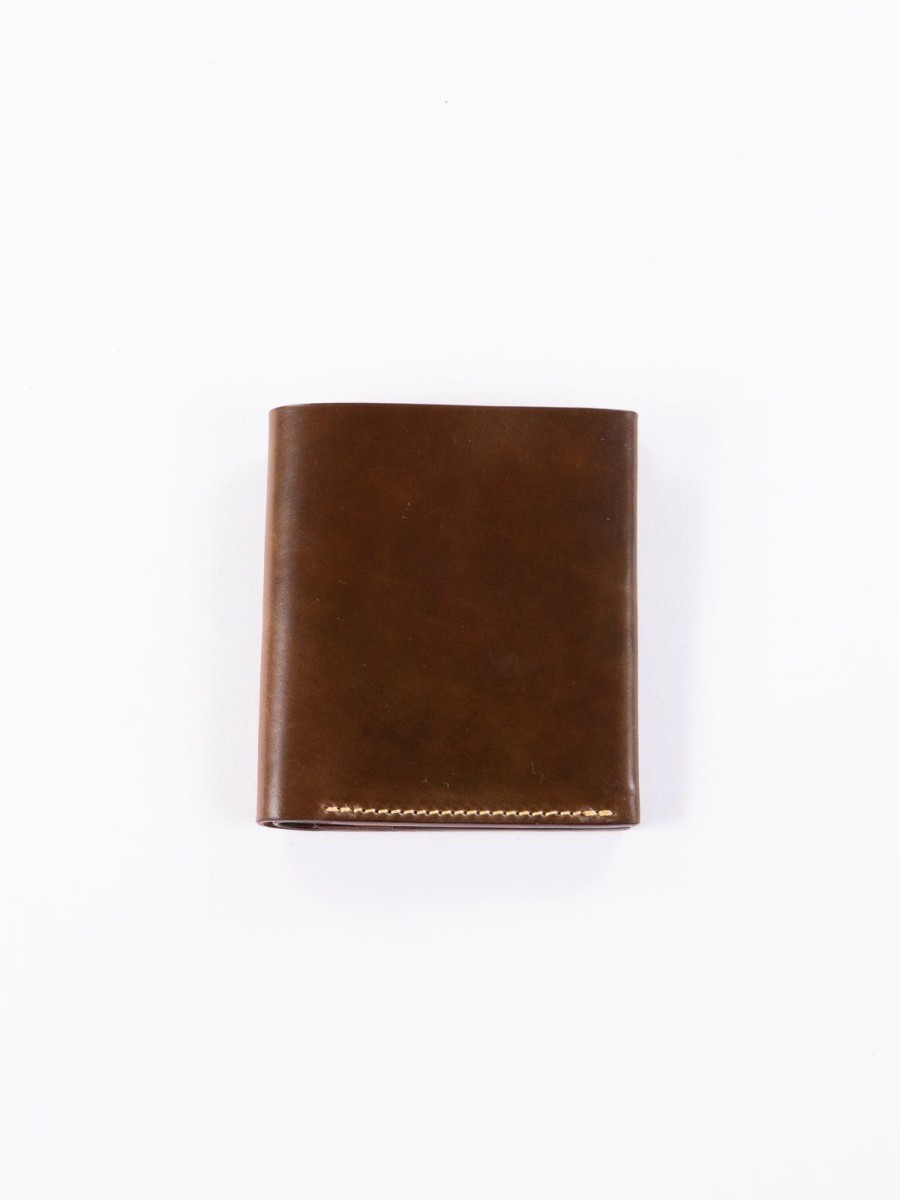 KREIS Cognac Horween Cordovan 3 3 Wallet | Wallets