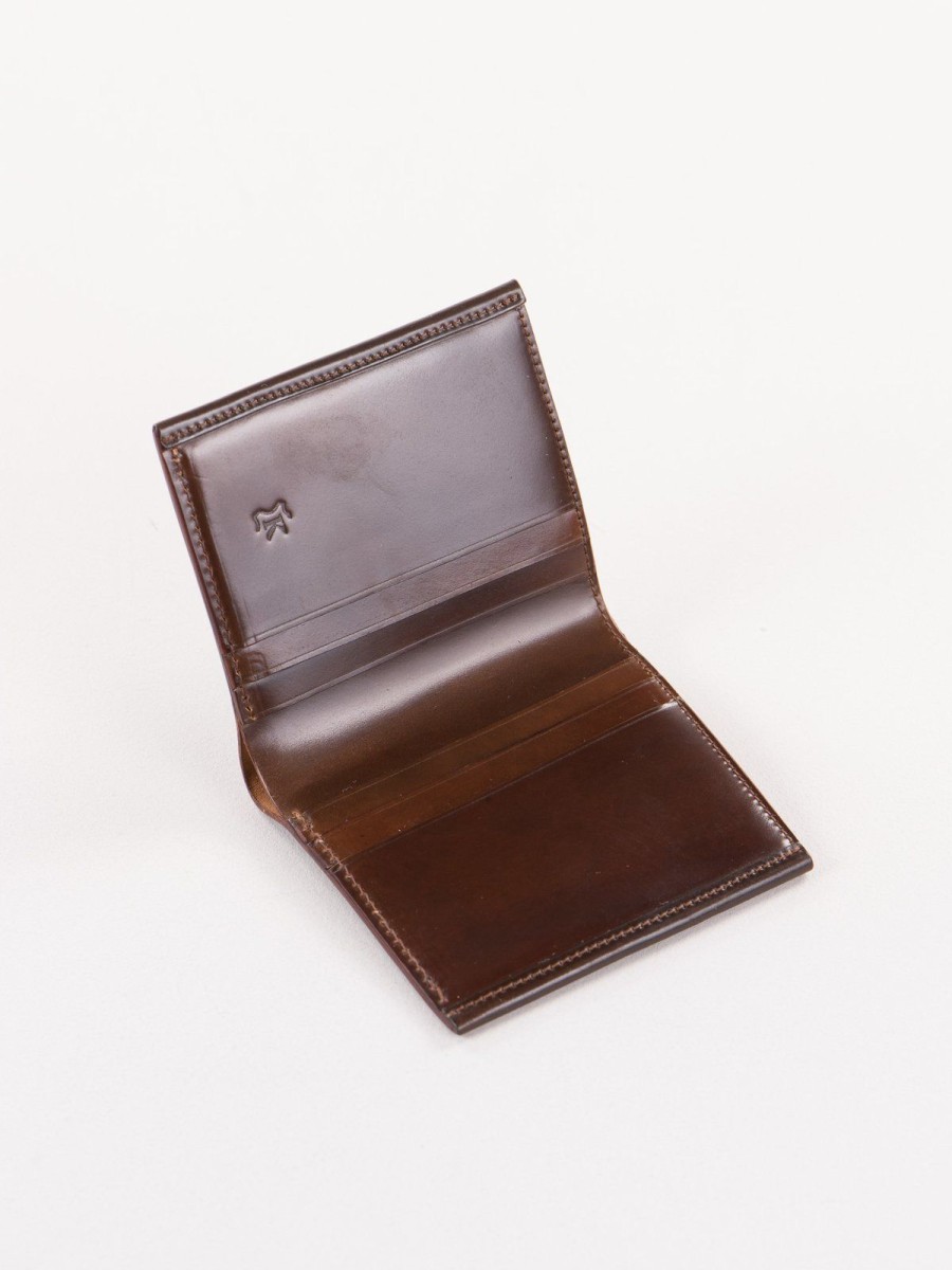 KREIS Cognac Horween Cordovan 3 3 Wallet | Wallets