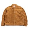 H.UNIT Corduroy Work Jacket Mustard | Jackets