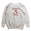 DUBBLE WORKS Lot.83003 01 Bridge Port Printed Sweat H.Grey | Sweatshirts