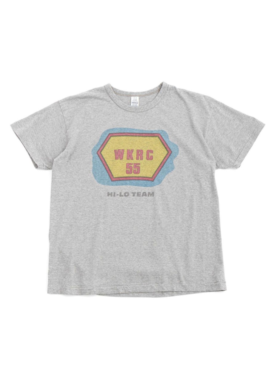 Warehouse & Co Lot 4064 Wkrc 55 T Shirt Heather Grey | T Shirt S/S Print