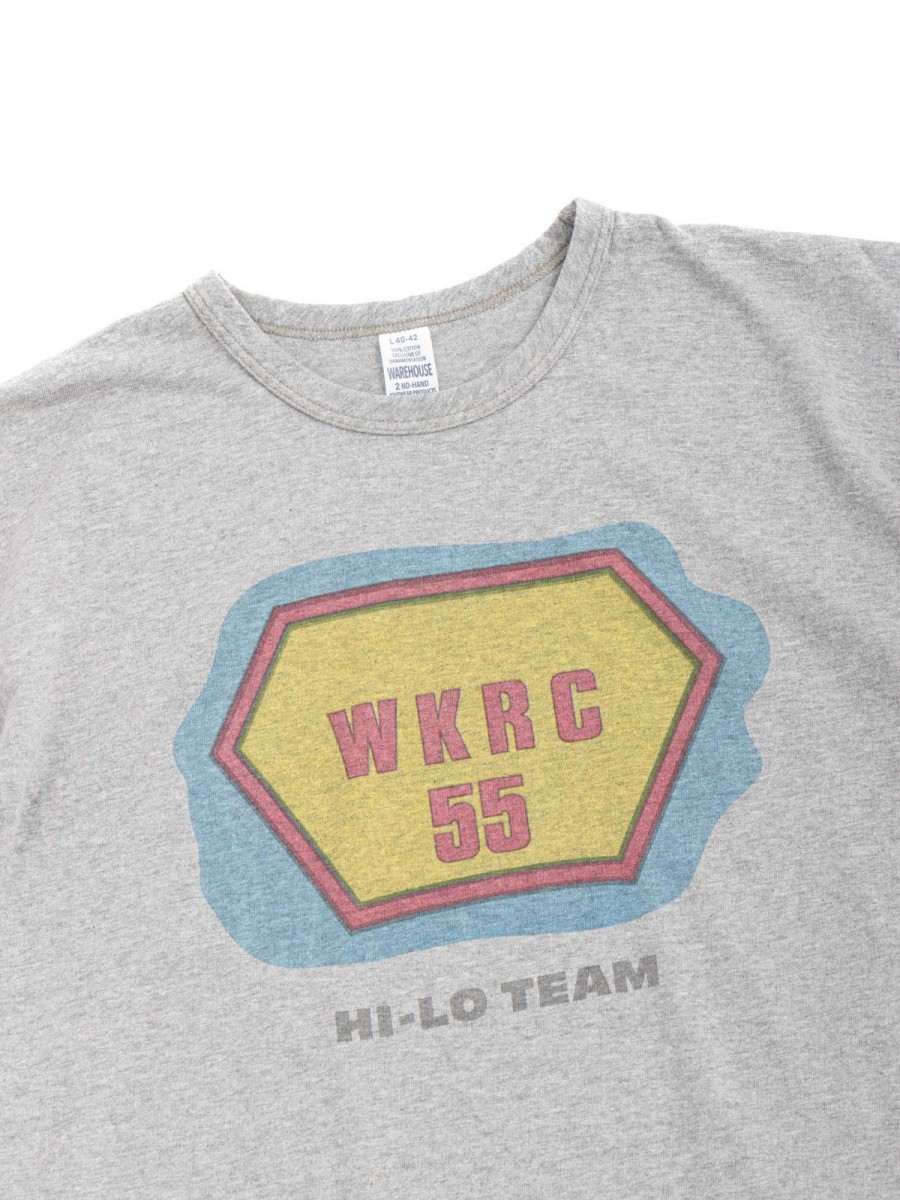 Warehouse & Co Lot 4064 Wkrc 55 T Shirt Heather Grey | T Shirt S/S Print