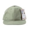 Poten Back Satin Olive Baseball Cap | Headwear