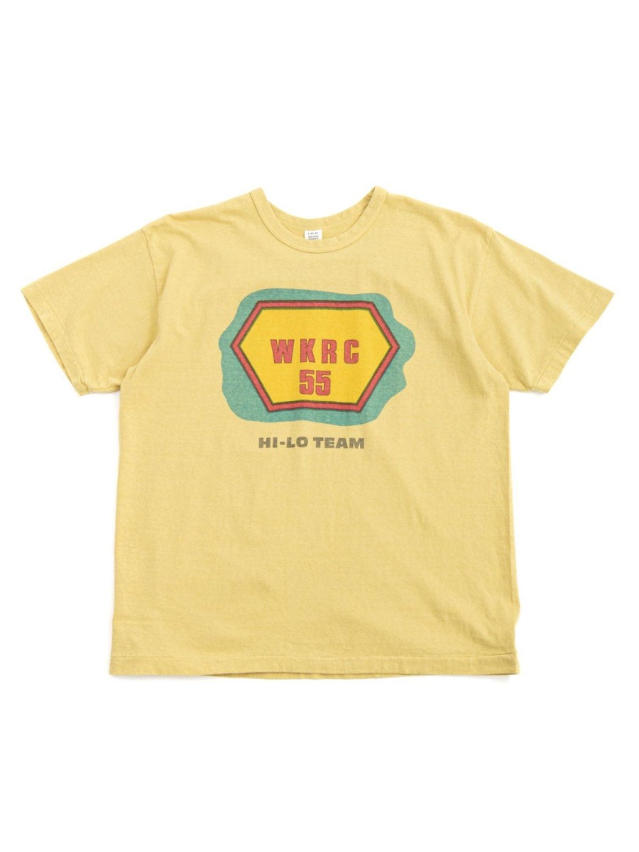 Warehouse & Co Lot 4064 Wkrc 55 T Shirt Yellow | T Shirt S/S Print