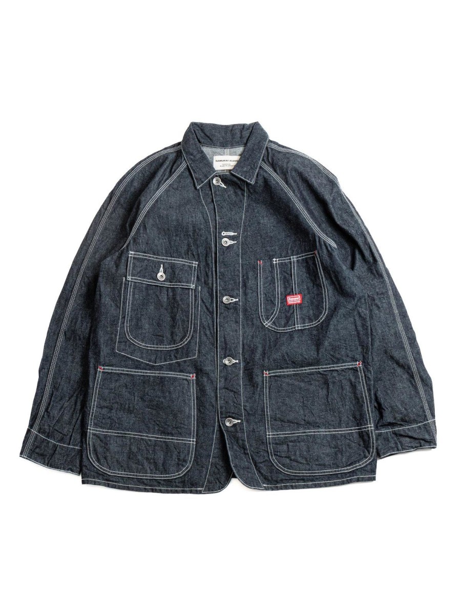 SAMURAI Hjca D10Oz Coverall 10Oz Selvedge Denim | Jackets