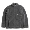 SNOW PEAK APPAREL Wool Fleece Jacket Charcoal | Tops