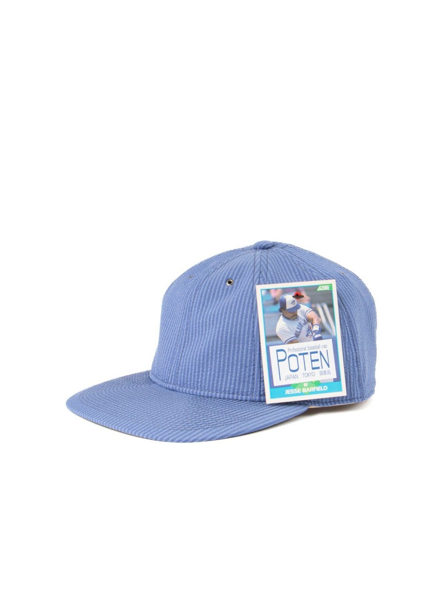 Poten Seersucker Blue | Headwear