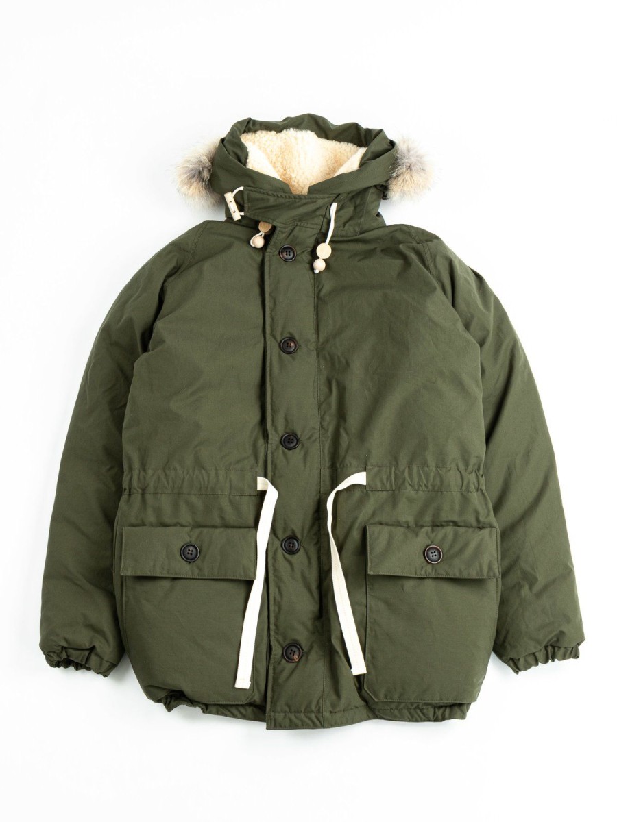 Nigel Cabourn Everest Parka Army | Outerwear