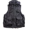 Engineered Garments Field Vest Dark Navy Nylon Micro Ripstop | Vests & Aprons