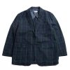 Engineered Garments Ivy Blazer Blackwatch Cotton Linen | Jackets