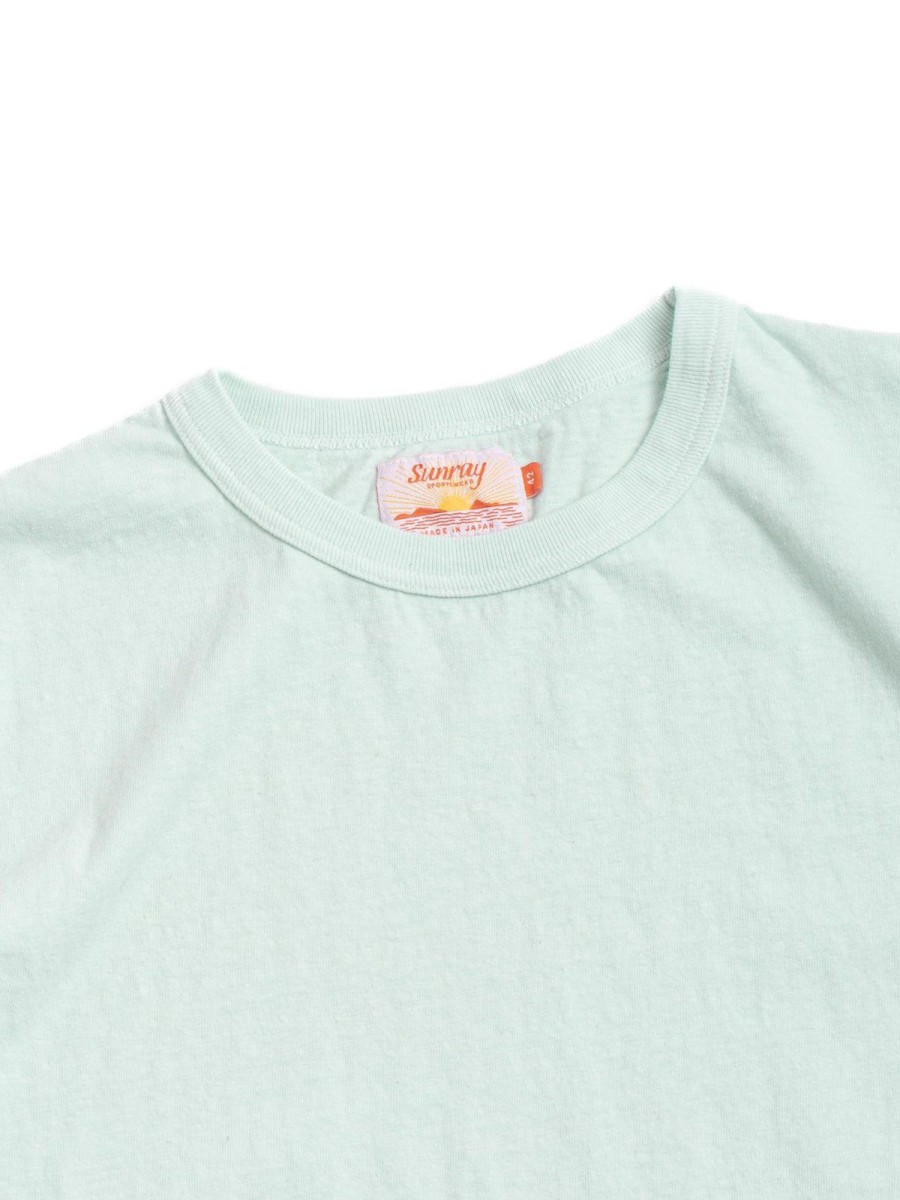 SUNRAY SPORTSWEAR ODDMENTS Haleiwa S/S T Shirt Pastel Blue | T Shirts S/S