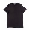 Merz B. Schwanen Black 1950Sea Sea Island Cotton Crew Neck Tee | T Shirts S/S