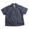 Post O’alls New Basic S/S Shirt Dobby Dot Chambray Indigo | Shirts