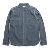 SAMURAI Sjcbs23 Twisted Heather Selvedge Chambray Navy | Shirts