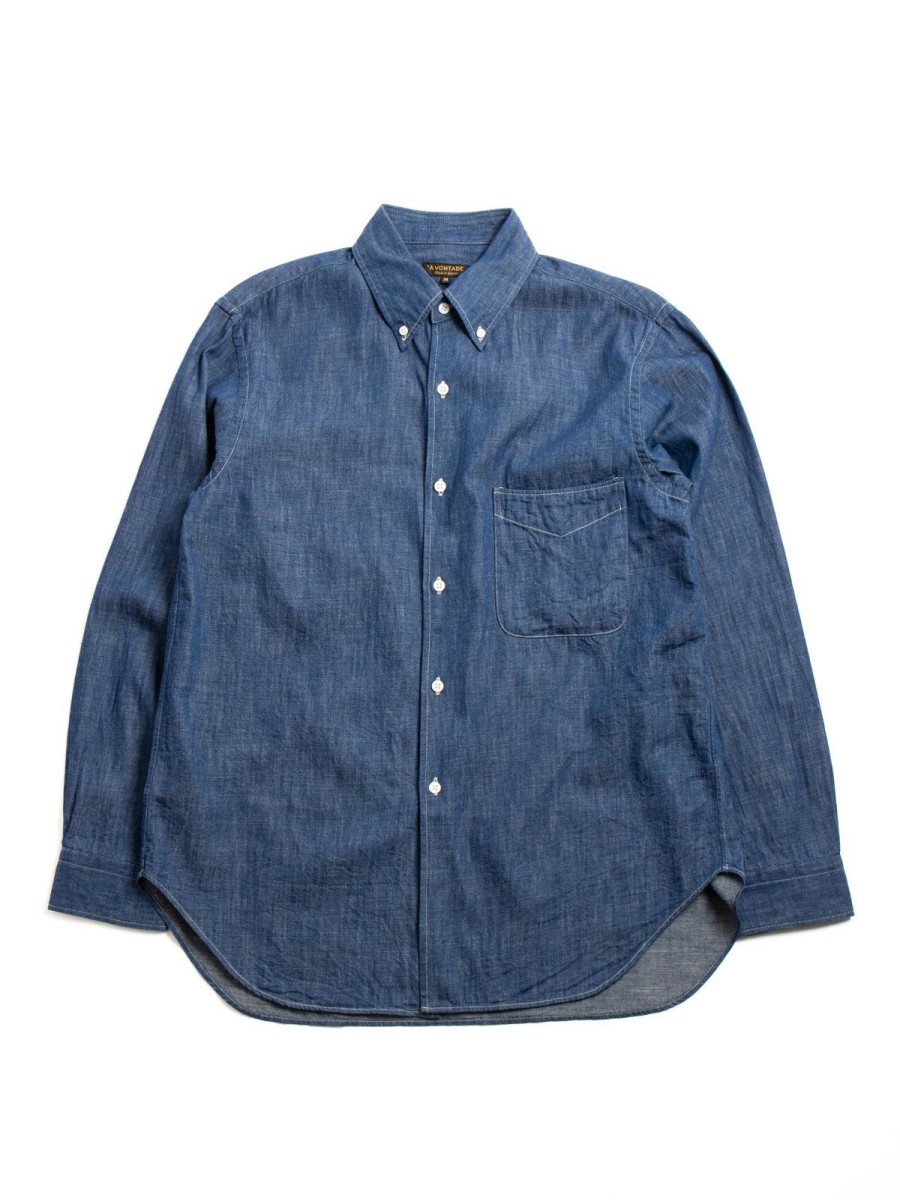 *A Vontade Weekend Bd Shirt Blue | Shirts