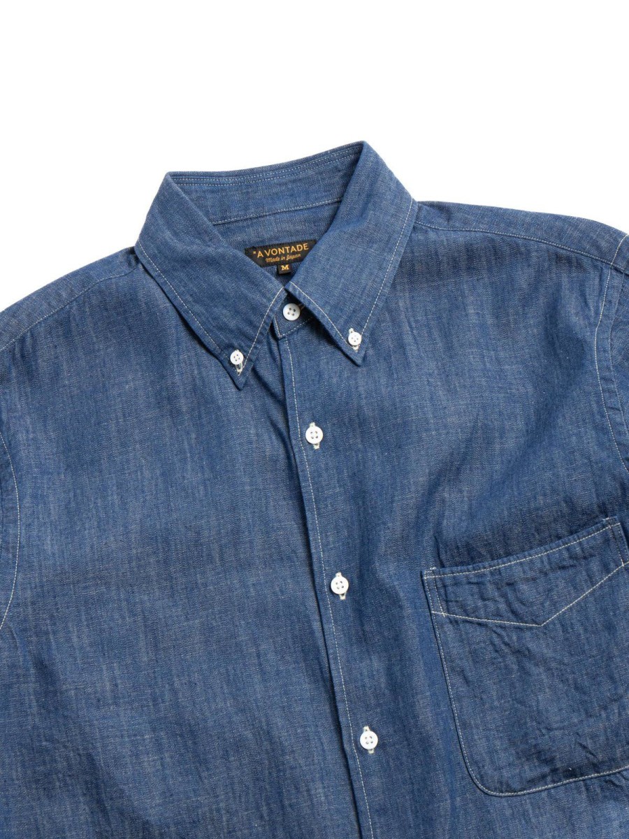 *A Vontade Weekend Bd Shirt Blue | Shirts