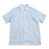 Engineered Garments Camp Shirt Cotton Crepe Lt. Blue | Shirts