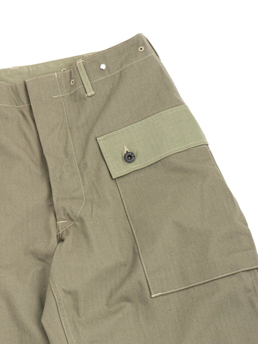 Warehouse & Co Lot 1097 Usmc Monkey Pant O/D Green | Trousers