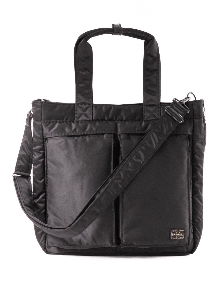 Porter – Yoshida & Co Ltd Tanker 2Way Tote Bag Black | Bags & Luggage