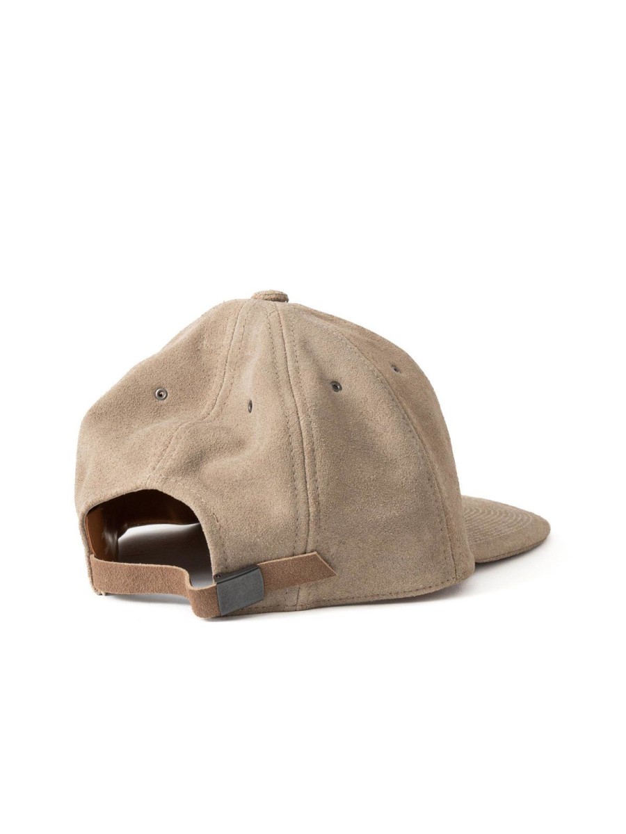 Poten Suede Sp Baseball Cap Lt.Beige | Headwear