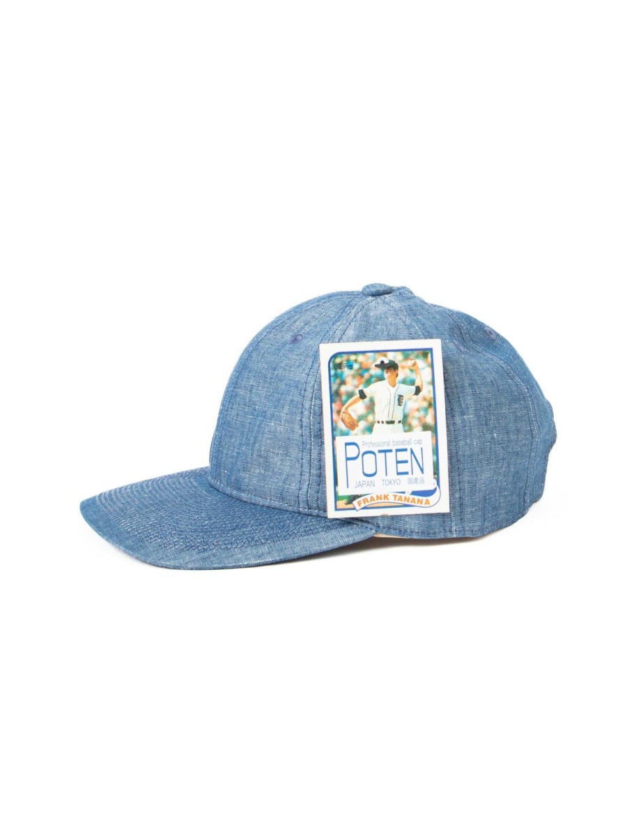 Poten Chambray Baseball Cap | Headwear