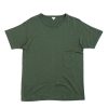 Filmelange Wl Dizzy (Wool Linen) Pocket Tee Green | T Shirts S/S