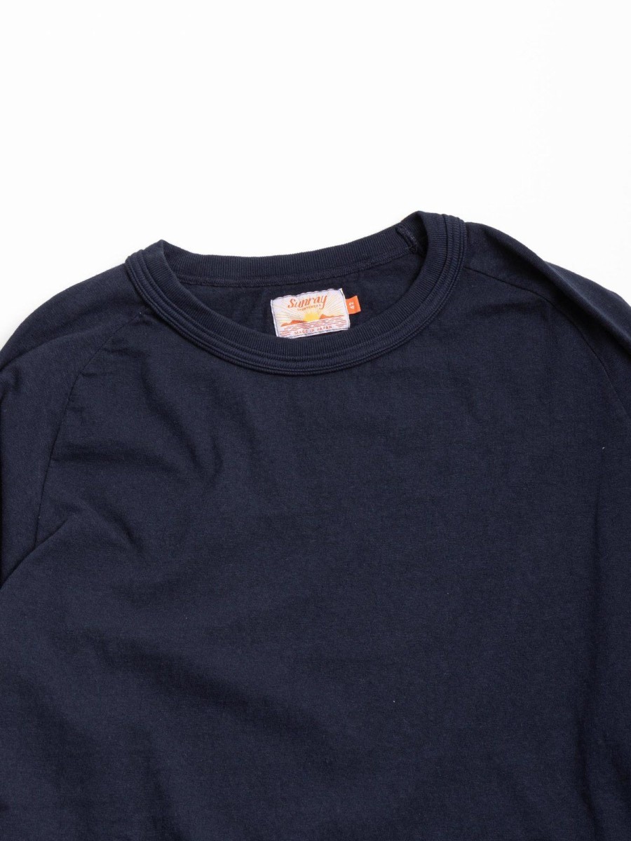 Sunray Sportswear Pua'Ena L/S T Shirt Navy | T Shirts L/S