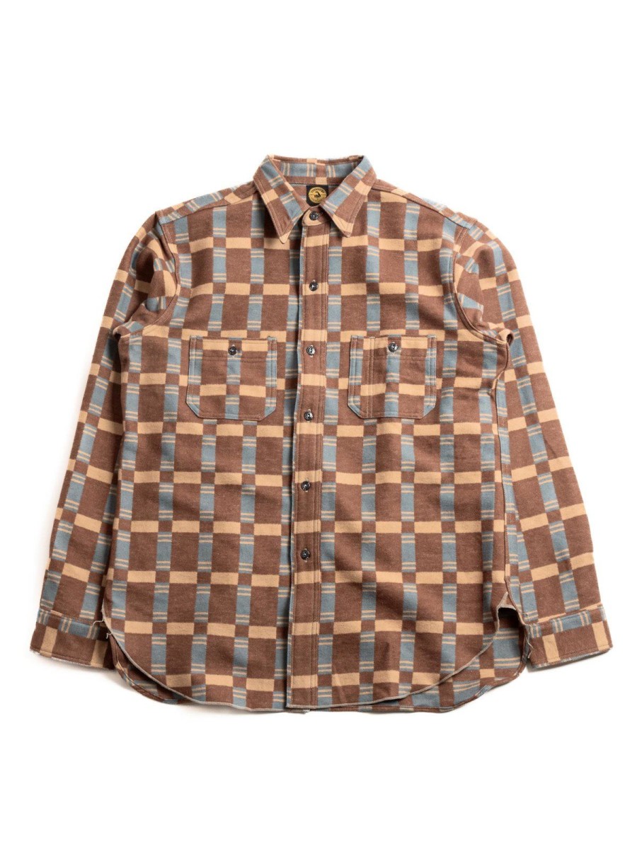 Warehouse & Co John Gluckow Jg 22 The Heater Brown | Shirts