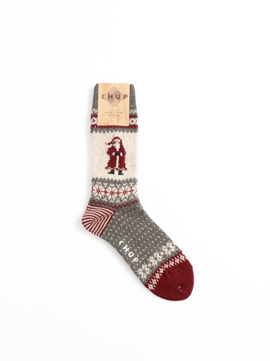 CHUP Socks Santa Grey | Socks