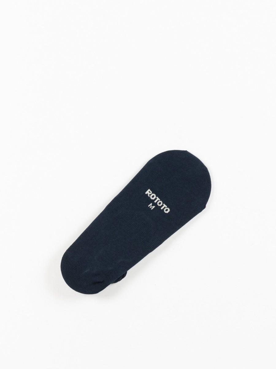 RoToTo High Gauge Foot Cover Navy | Socks