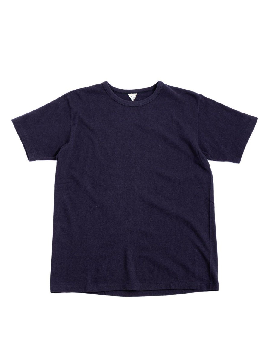 Filmelange Dizz Tee Navy Melange | T Shirts S/S