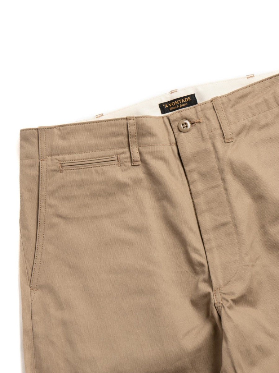 *A Vontade Classic Chino Trouser Beige | Trousers