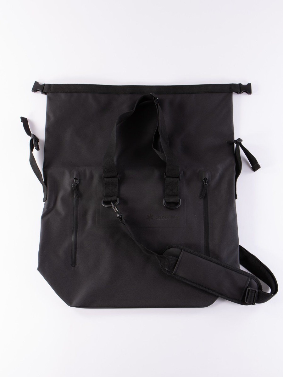 Snow Peak Black Large Dry Tote Bag | Bags & Luggage