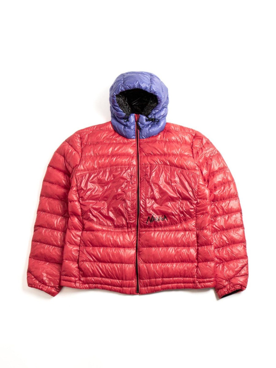 NANGA Aerial Down Parka Packable Red | Outerwear