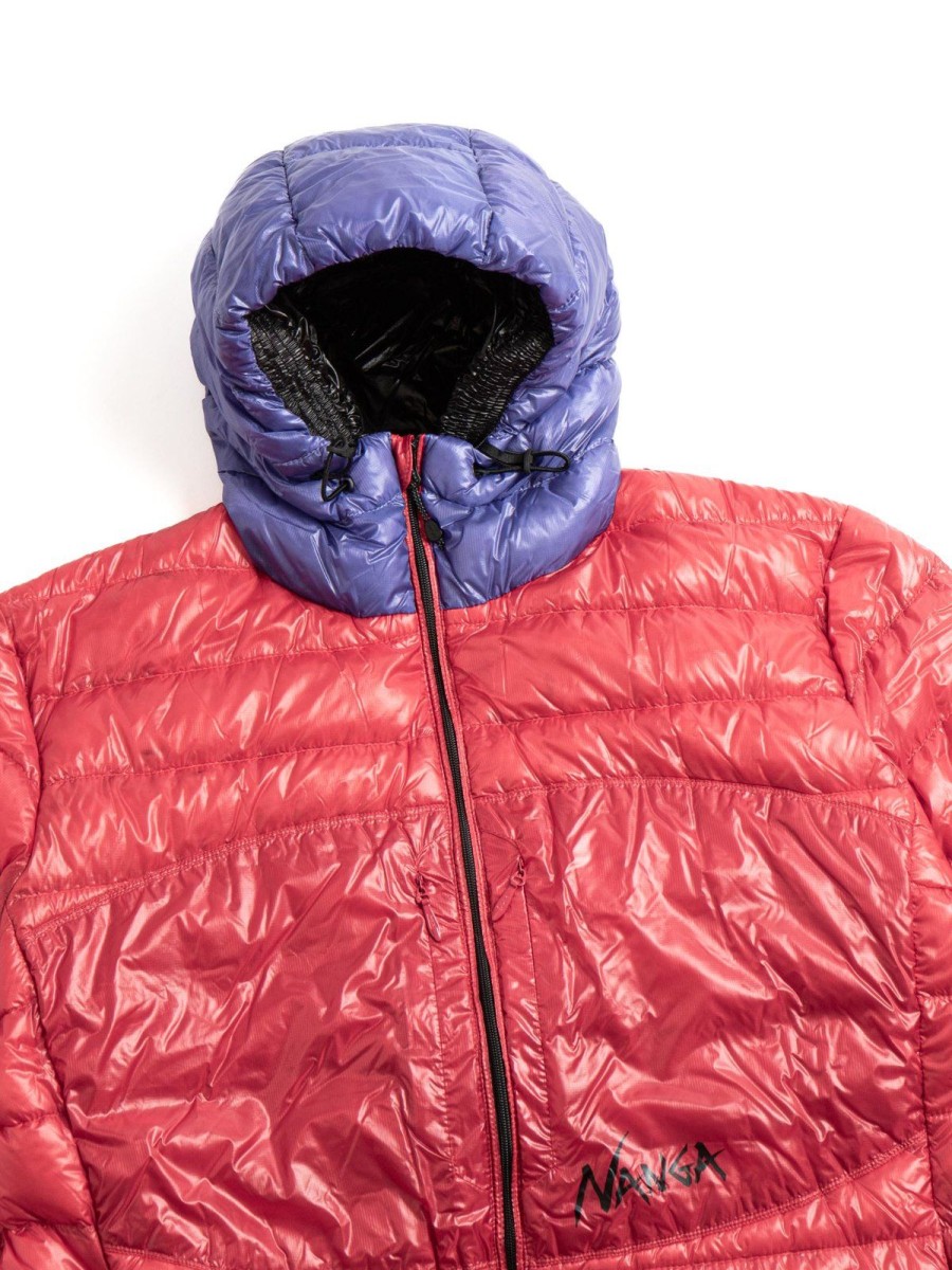 NANGA Aerial Down Parka Packable Red | Outerwear