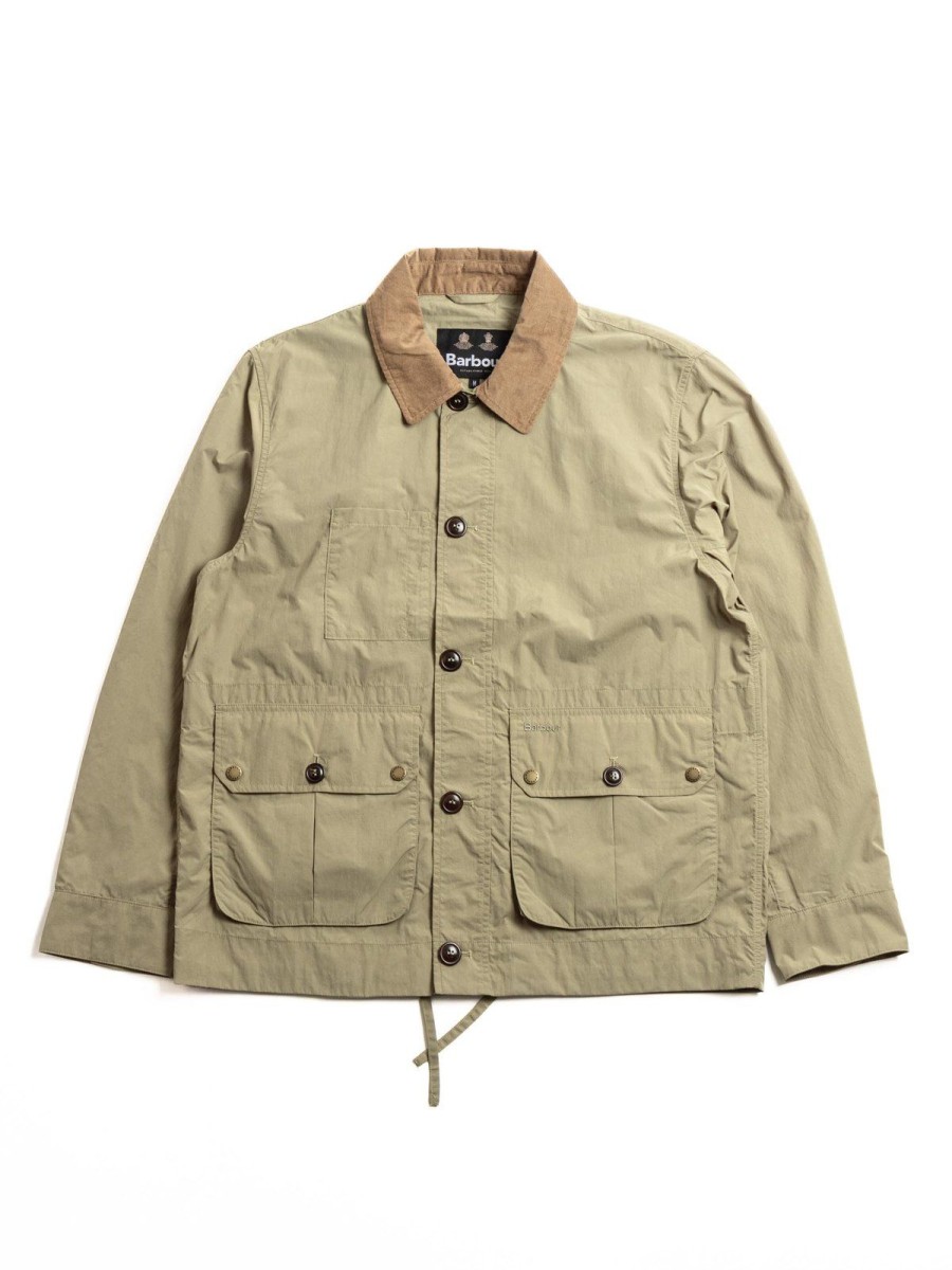 BARBOUR Barbour Denby Jacket Bleached Olive | Outerwear