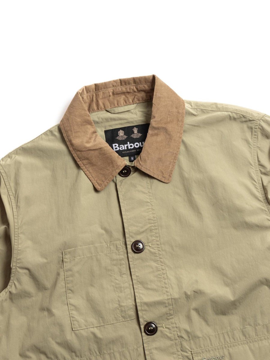 BARBOUR Barbour Denby Jacket Bleached Olive | Outerwear